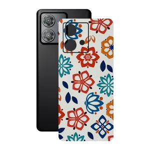 Remax cover sticker Leth model flower design suitable for Motorola Edge 40 Neo mobile phone
