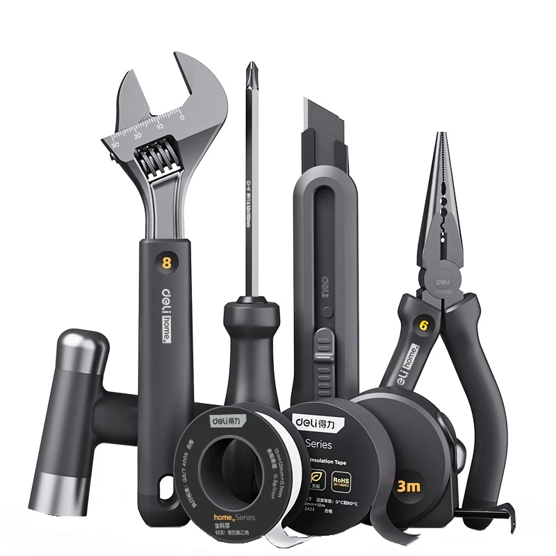 مجموعه 8 عددی ابزار دستی دلی مدل HT0008