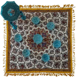  مجموعه ظروف هفت سین 11 پارچه مدل پروانه کد 302