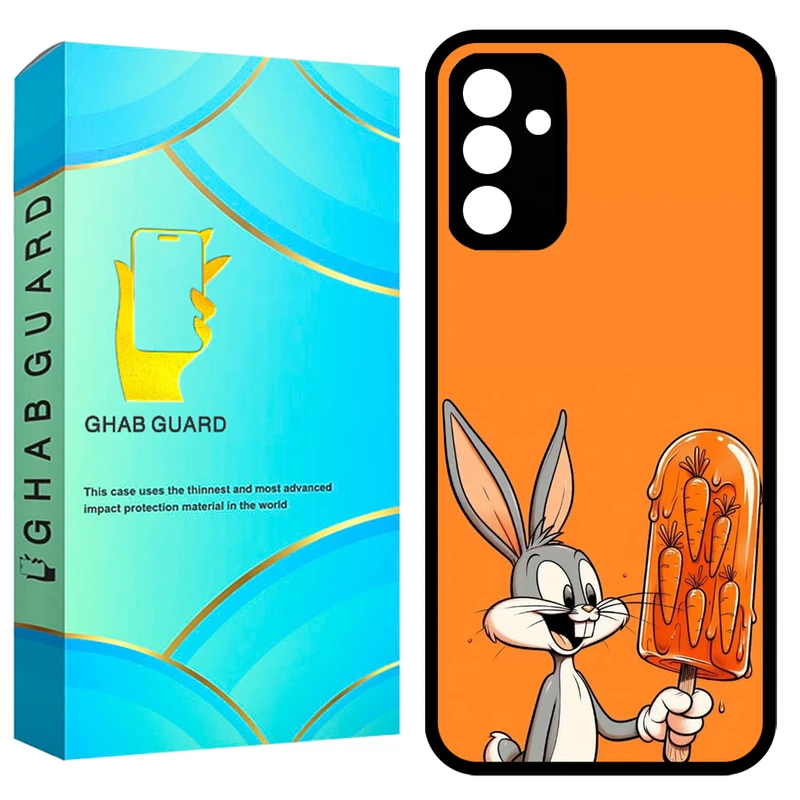 کاور قاب گارد طرح خرگوش مدل GCHPA34 مناسب برای گوشی موبایل سامسونگ Galaxy A34 5G