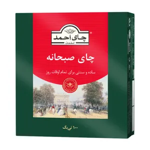 چای سیاه خارجی کیسه ای احمد مدل Breakfast - بسته 100 عددی