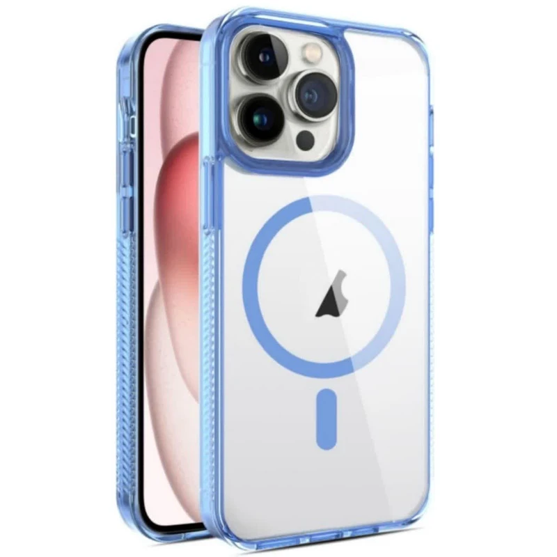 کاور مدل مگ سیف طرح شفاف 002 مناسب برای گوشی موبایل اپل IPHONE 13 PRO MAX