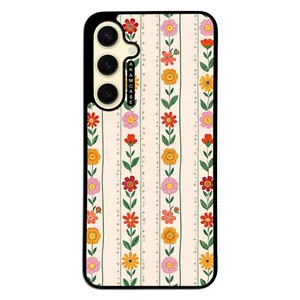 AKAM AMC-WSGS24FE-FLOWERS-30 Cover For Samsung Galaxy S24 FE