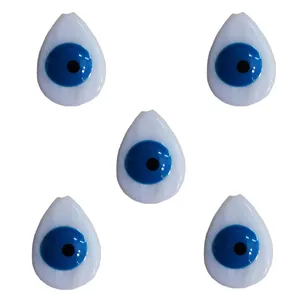 مهره دستبند طرح صدف چشم و نظر کد MO 164 بسته 5 عددی