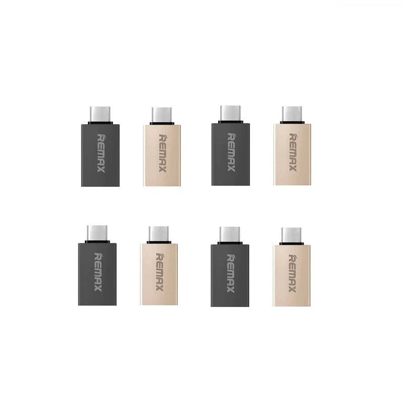 مبدل OTG USB 3.0 به USB-C ریمکس مدل CHOICE3837 بسته 8 عددی
