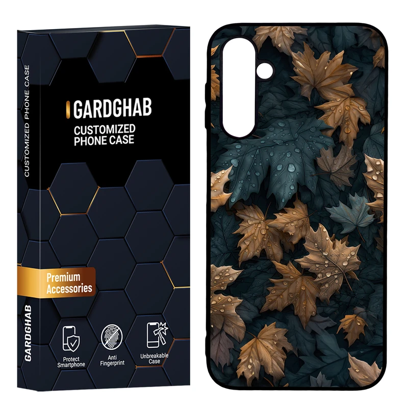 کاور گارد قاب مدل پشت گلس برگ مناسب برای گوشی موبایل سامسونگ Galaxy A24