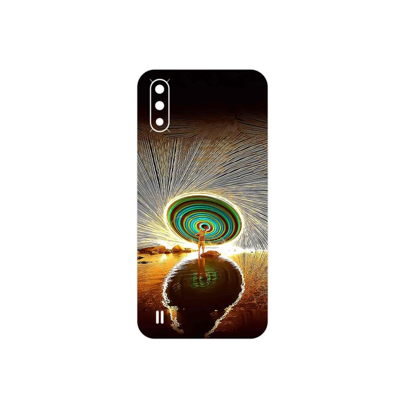 برچسب پوششی ماهوت مدل Night Light Fountain مناسب برای گوشی موبایل سامسونگ Galaxy A01