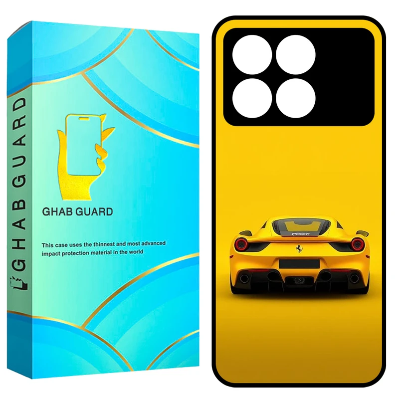 کاور قاب گارد طرح ماشین مدل GCHPK70P مناسب برای گوشی موبایل شیائومی Redmi K70 Pro 5G / Poco X6 Pro