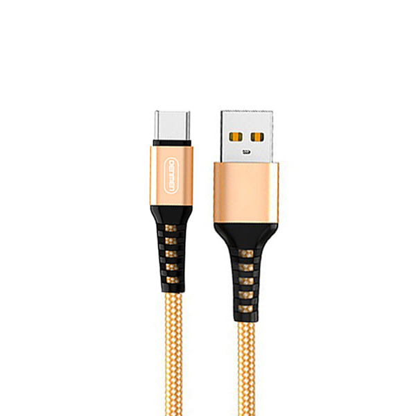 کابل تبدیل USB به USB-C دنمن مدل D02T طول 1 متر
