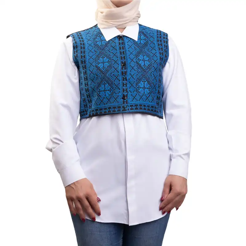 جلیقه زنانه مدل دلینا طرح 3