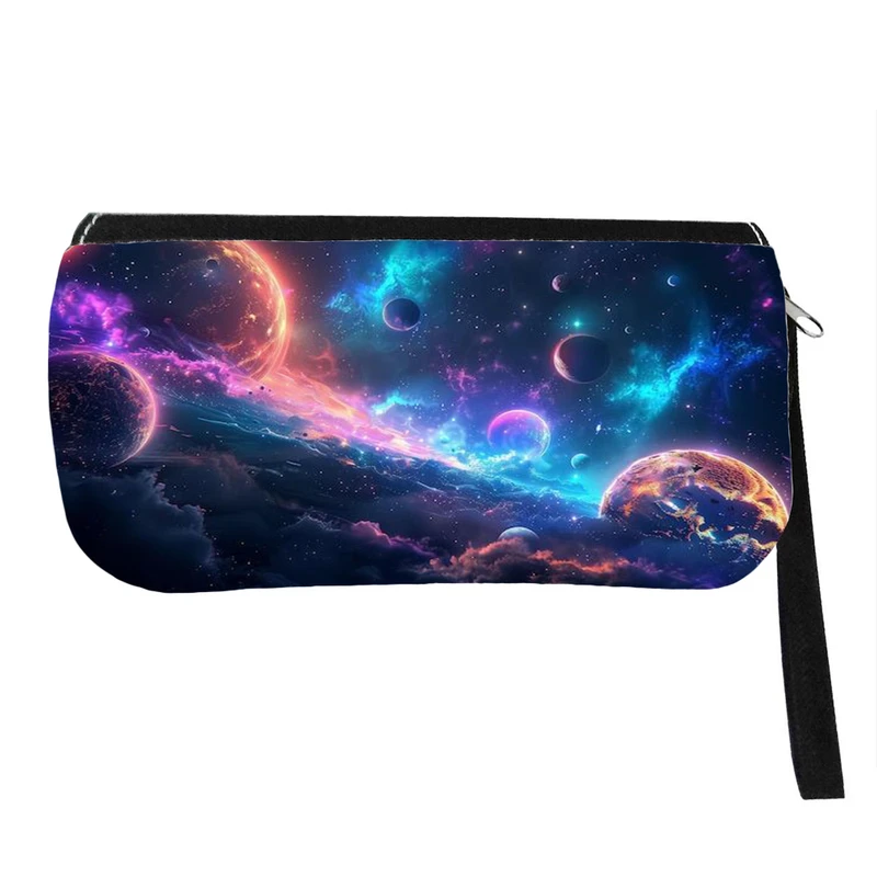 جامدادی پاد آفرین مدل فانتزی طرح آسمان و ابر و ماه کد p797