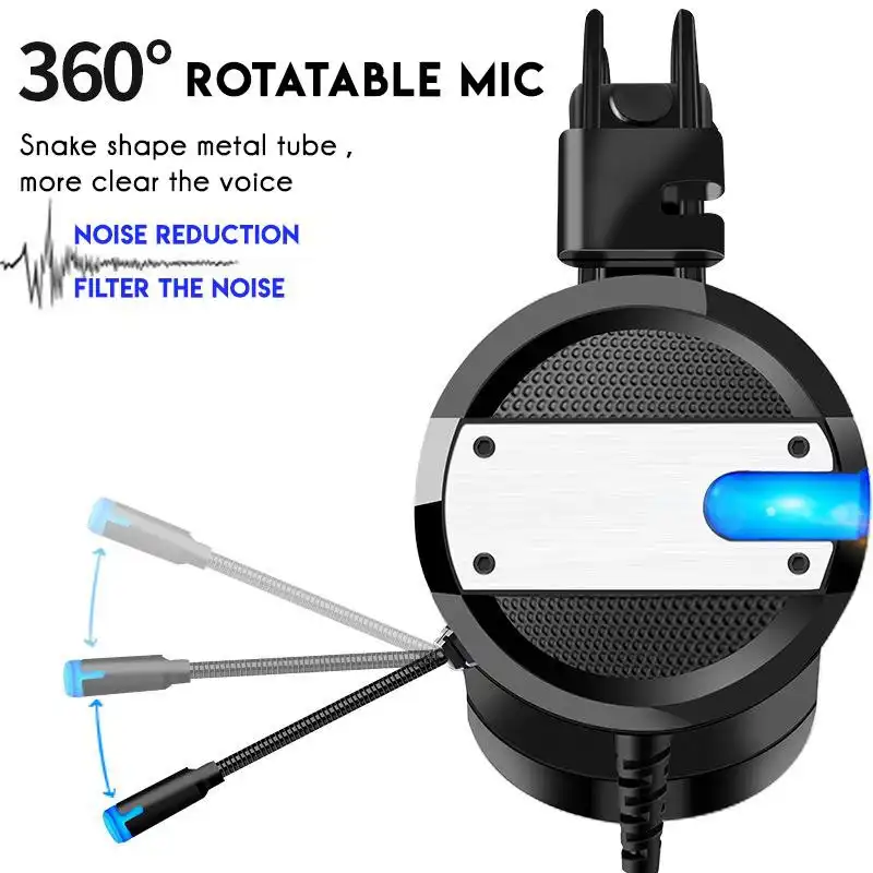 هدست مخصوص بازی مدل RGB-A10mic