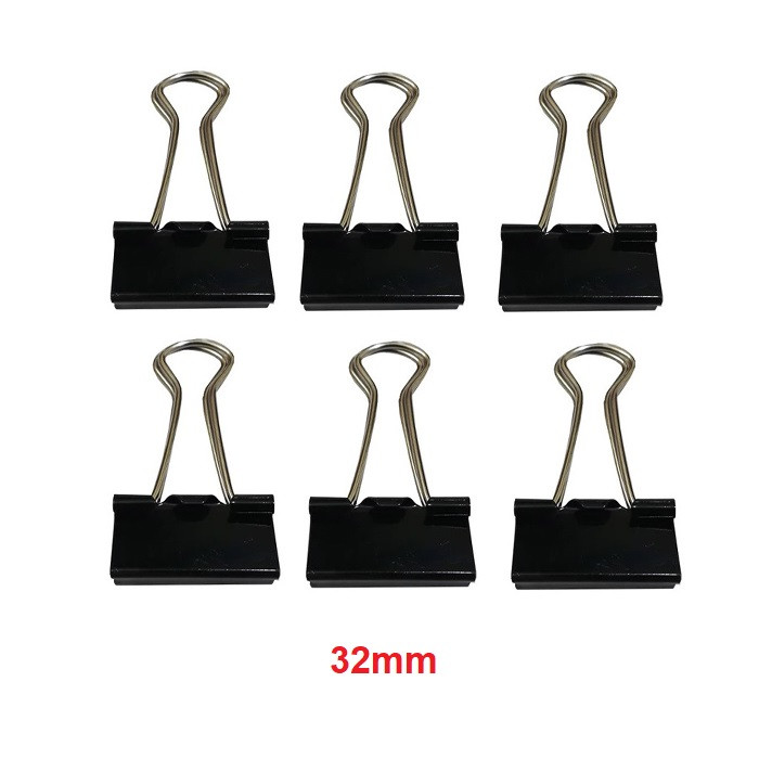 گیره کاغذ مدل دوبل بسته 6 عددی