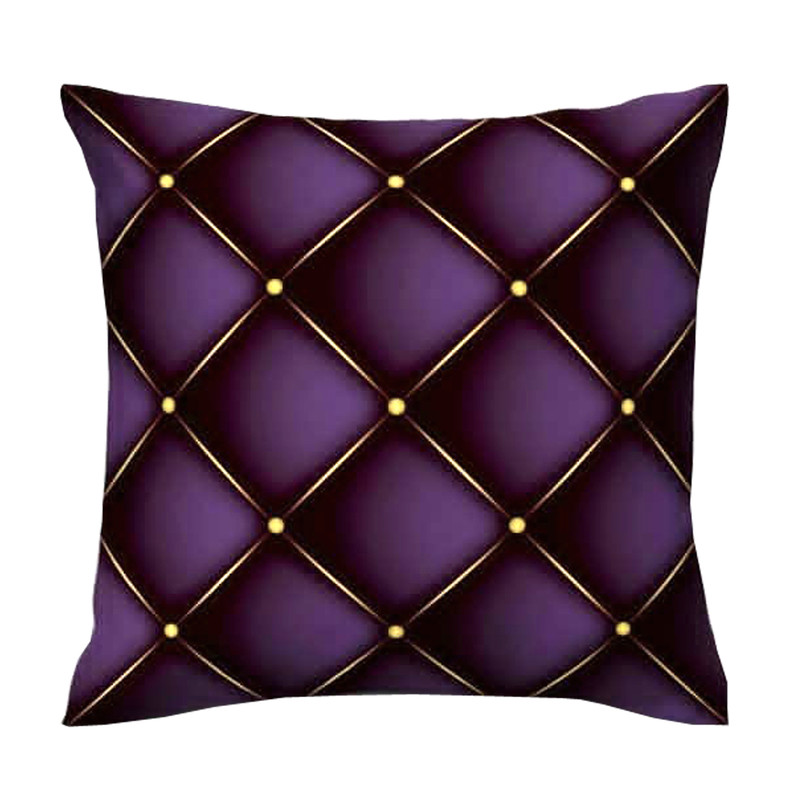 کاور کوسن مدل چهارخونه دو رو کد SOLI06