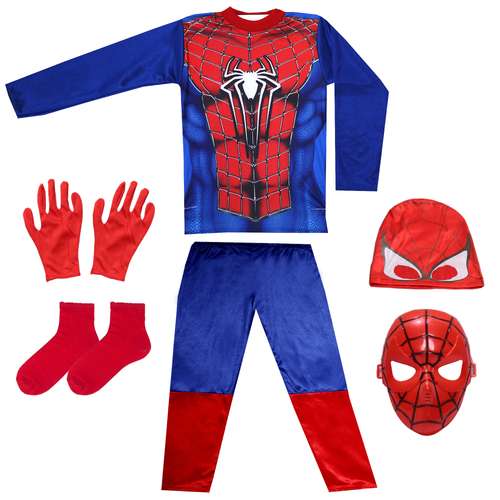 ست ایفای نقش طرح مرد عنکبوتی کد M35 بسته 8 عددی