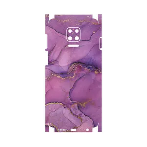 MAHOOT Purple Marble-FullSkin Cover Sticker for Xiaomi Redmi Note 9S