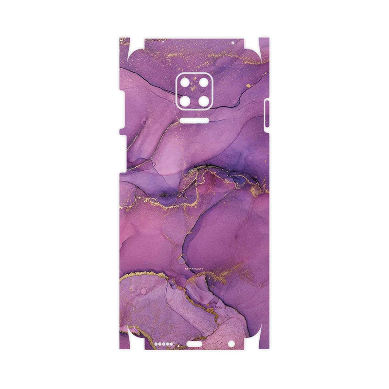 برچسب پوششی ماهوت مدل Purple Marble-FullSkin مناسب برای گوشی موبایل شیائومی Redmi Note 9S