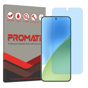 Promate Resistant model matte anti blue screen protector suitable for Xiaomi 15 mobile phone