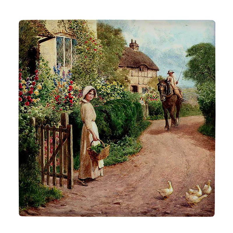  کاشی کارنیلا مدل روستانشینان اروپایی کد wkk4706