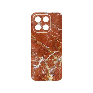 MAHOOT Red Marble Cover Sticker for Honor X6c