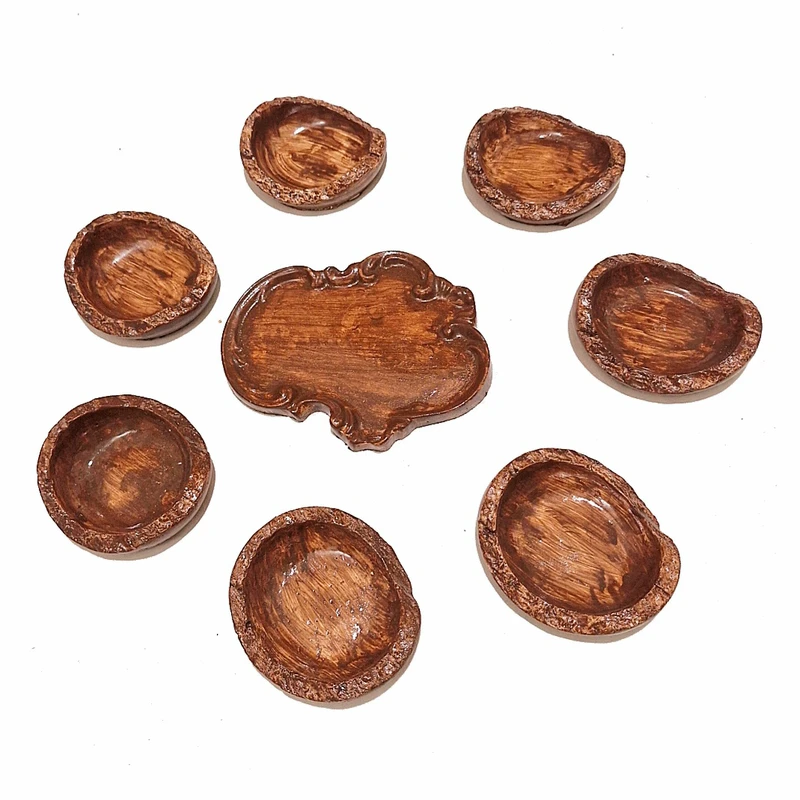 ست هفت‌سین سنگی ۸ تکه طرح چوب