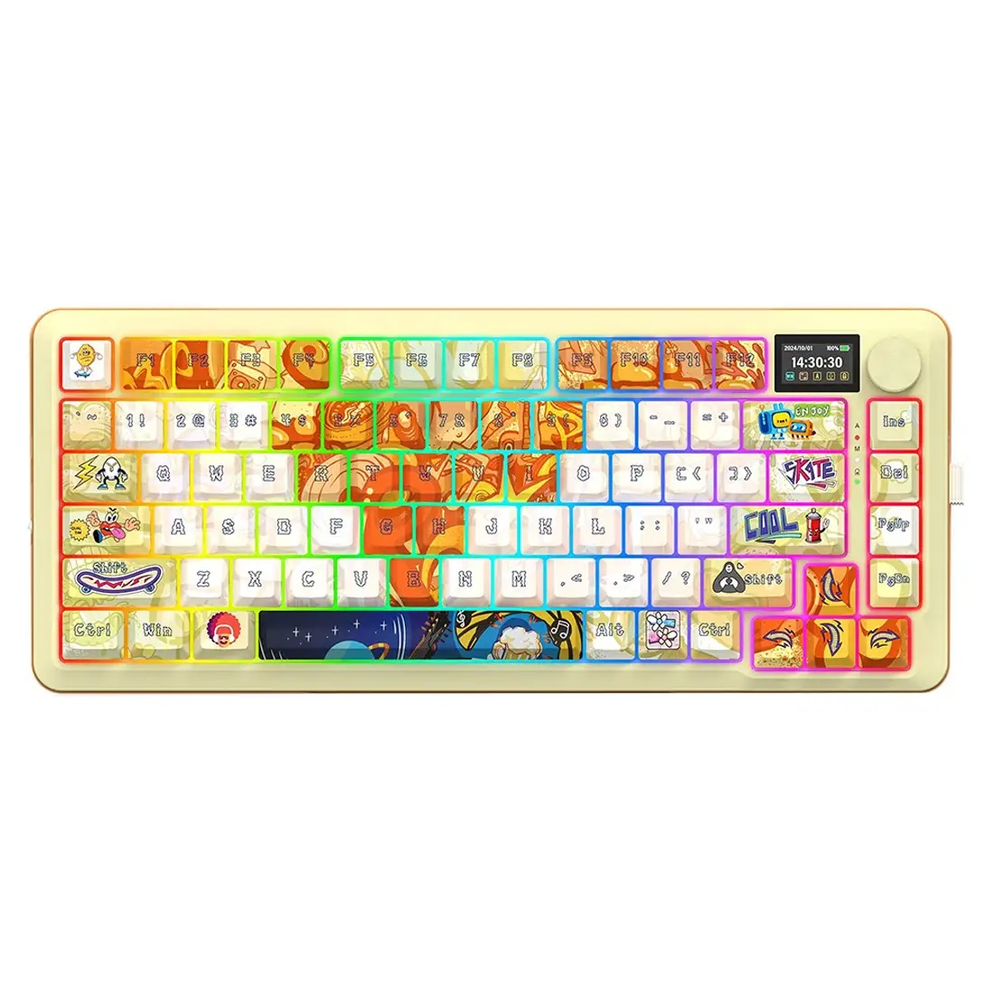 کیبورد گیمینگ ردراگون مدل  FLEKACT K708 GF PRO