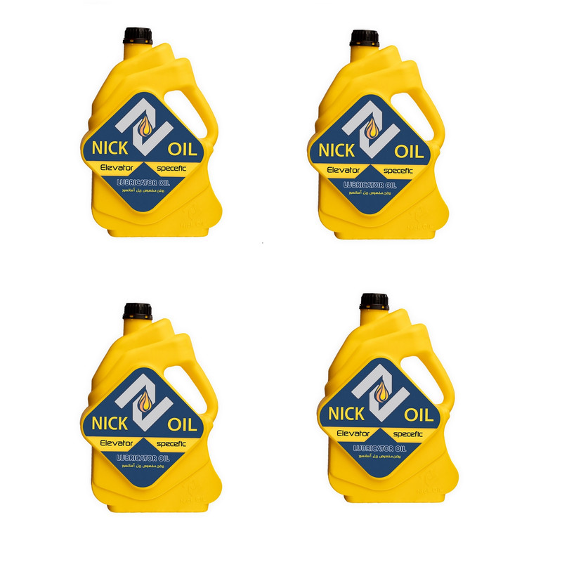 روغن ریل آسانسور نیک اویل مدل مخصوص حجم 1 لیتر بسته 4 عددی روغن ریل آسانسور نیک اویل مدل مخصوص حجم 1 لیتر بسته 4 عددی
