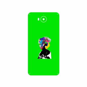 MAHOOT Collage of Women Portrait 3 Cover Sticker for Huawei Y5 2017