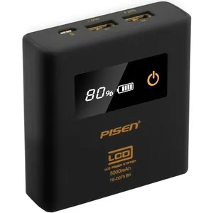 شارژر همراه پایزن مدل TS-D075 LCD Power Station با ظرفیت 5000 میلی آمپر ساعت