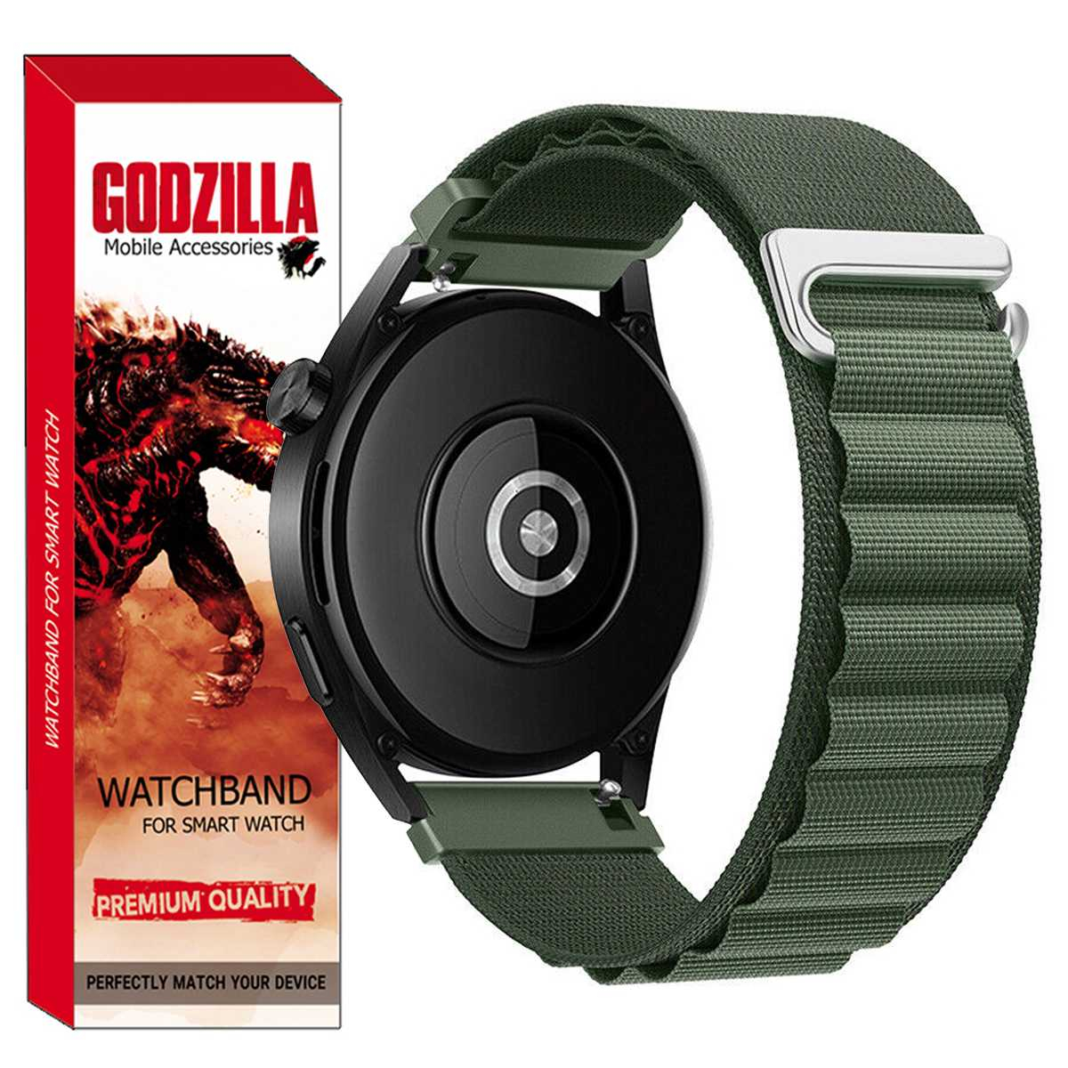 بند گودزیلا مدل ALPINE LOOP مناسب برای ساعت هوشمند هوآوی Watch 3 Pro