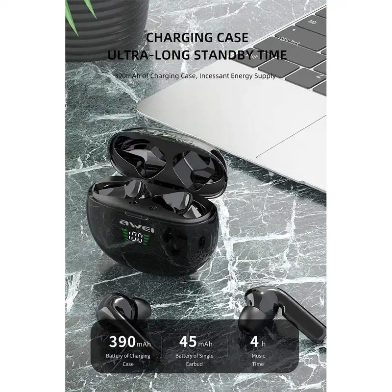 هدست اوی مدل SAE AWEI T15 P TWS