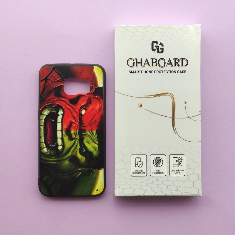 کاور قاب گارد مدل دورژله ای پسرانه مناسب برای گوشی موبایل سامسونگ Galaxy S6 Edge