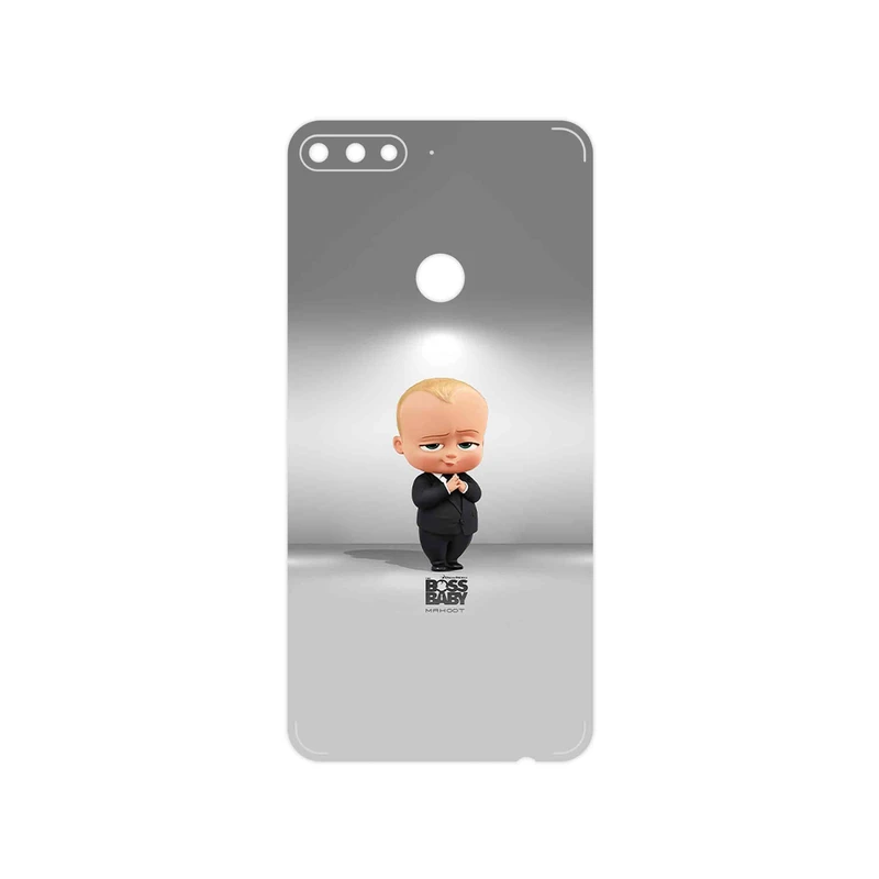 برچسب پوششی ماهوت مدل The Boss Baby مناسب برای گوشی موبایل هوآوی Y7 Prime 2018