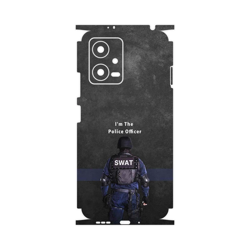 برچسب پوششی ماهوت مدل Police Officer-FullSkin مناسب برای گوشی موبایل شیائومی Poco X5