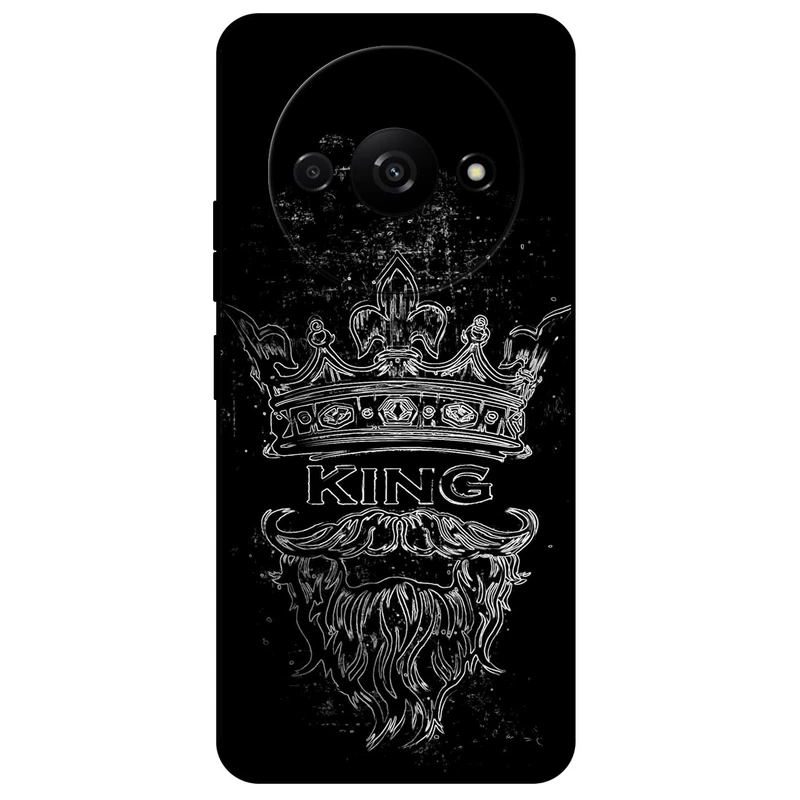 کاور مگافون طرح پادشاه مدل 1896 مناسب برای گوشی موبایل شیائومی Redmi A3 / A3x