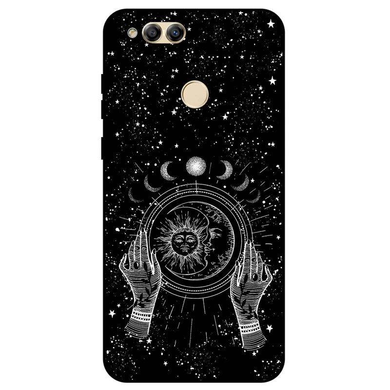  کاور مگافون طرح ماه و خورشید مدل 1892 مناسب برای گوشی موبایل آنر 7x      