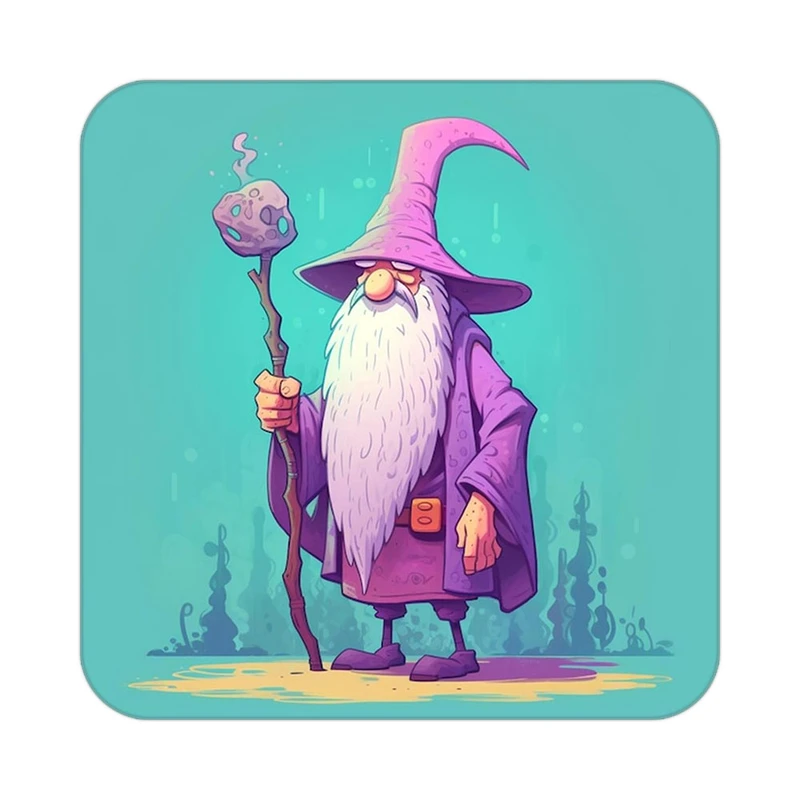 زیر لیوانی کاکتی طرح هری پاتر Harry Potter مدل mp44214