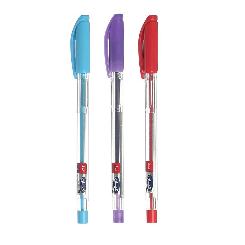 خودکار کیان مدل رنگارنگ کد 10 بسته 3 عددی