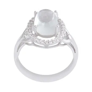 انگشتر نقره زنانه بازرگانی میلادی مدل سنگ در نجف کد AWR_1105