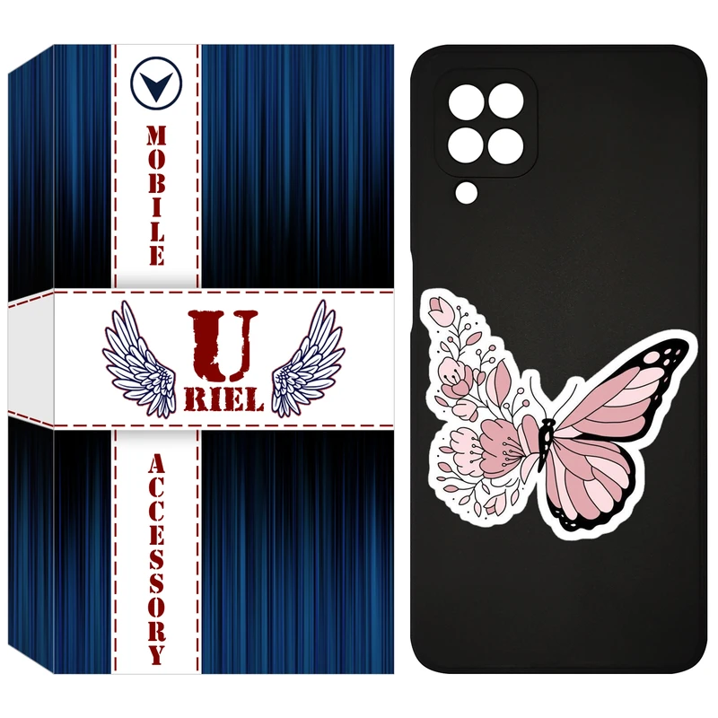 کاور یوریل مدل KSH کد 98 طرح پروانه مناسب برای گوشی موبایل سامسونگ Galaxy A22 4G / M32 4G / M22 4G
