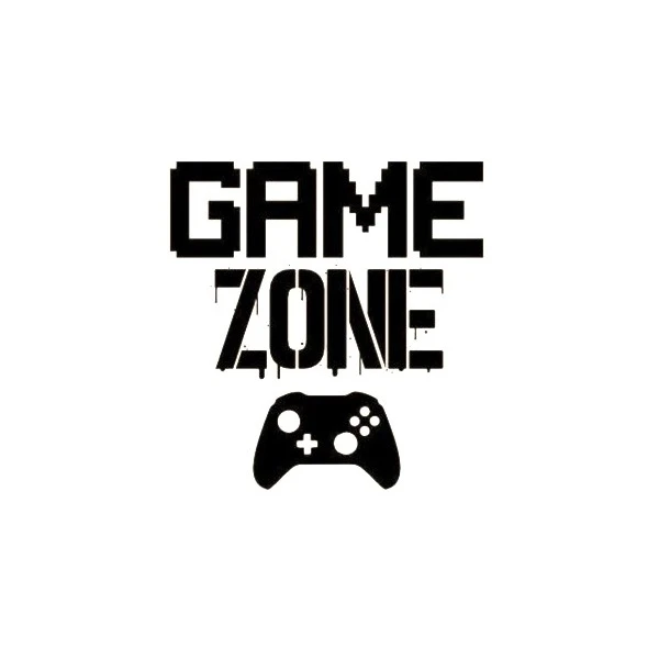استیکر طرح Game Zone Controller