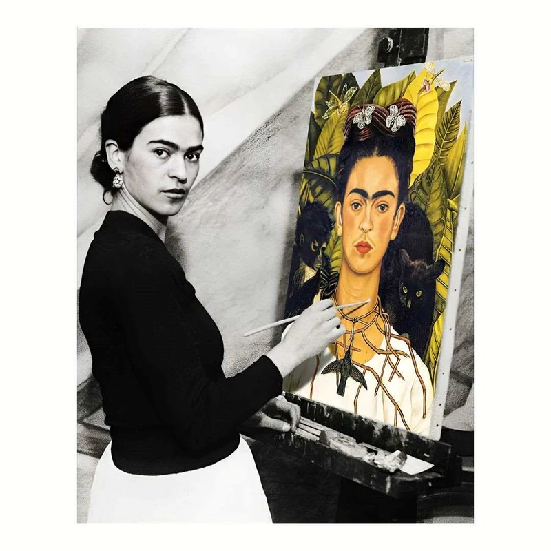 پوستر مدل پرتره ای از خود