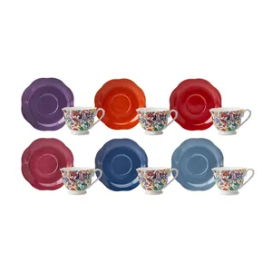 سرویس قهوه خوری 12 پارچه کاراجا مدل Nergis
