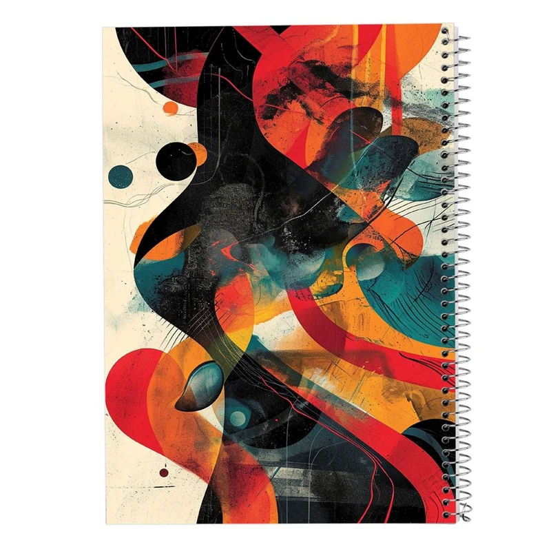 دفتر نقاشی 50 برگ مدوپد مدل اشکال فانتزی کد DF16297