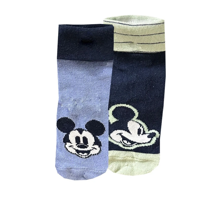 جوراب ساق کوتاه دخترانه دیزنی مدل 98 مجموعه 2 عددی