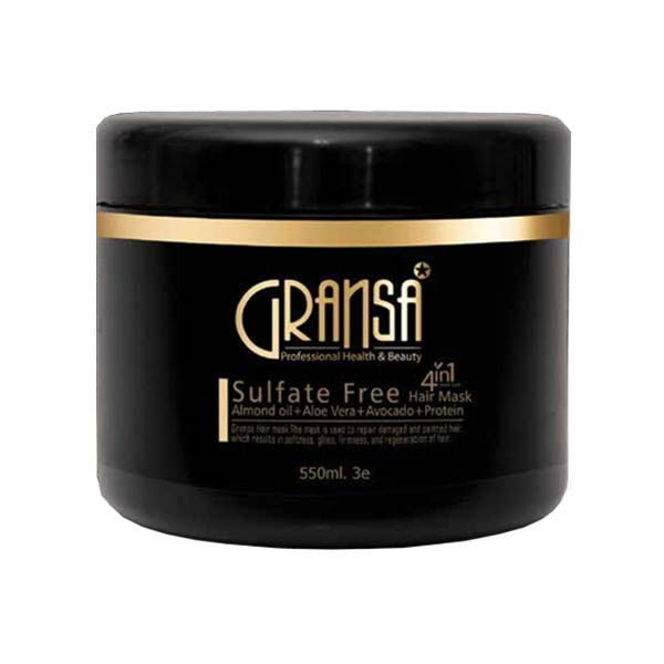 ماسک مو  گرانسا مدل 4in1 حجم 550 میلی لیتر