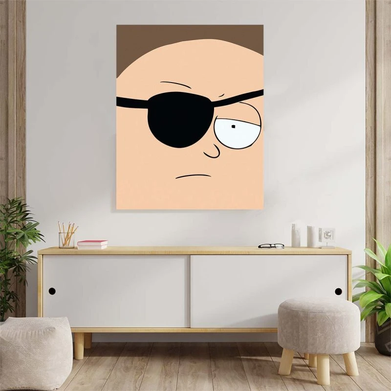 تابلو شاسی آتریسا مدل انیمیشن Rick and Morty