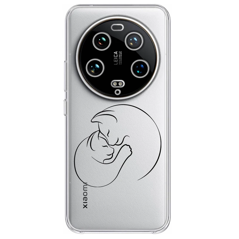 کاور مگافون طرح گربه مدل C61-B مناسب برای گوشی موبایل شیائومی 13 Ultra