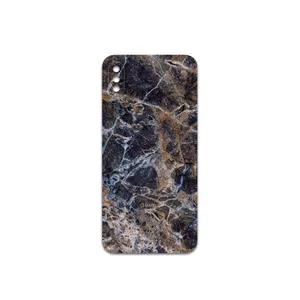 MAHOOT  Earth-White-Marble Cover Sticker for apple iPhone XS
