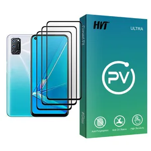 HVT PV Glass MIX003 Screen Protector For Oppo A92 Pack Of 3